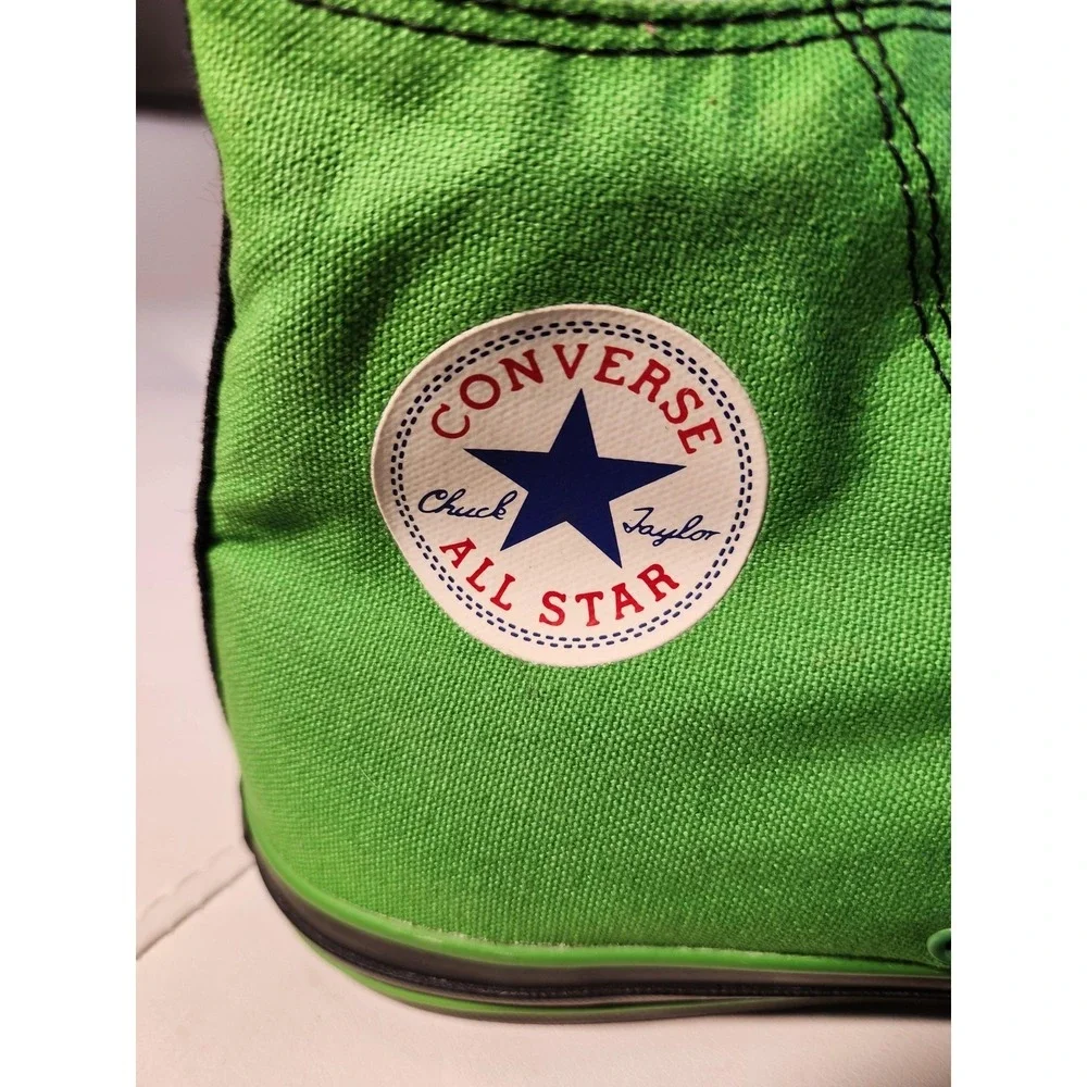 Converse Chuck Taylor All Star Shoes Mens Size 10.5 Green Day Kerplunk High Tops - Picture 3 of 8